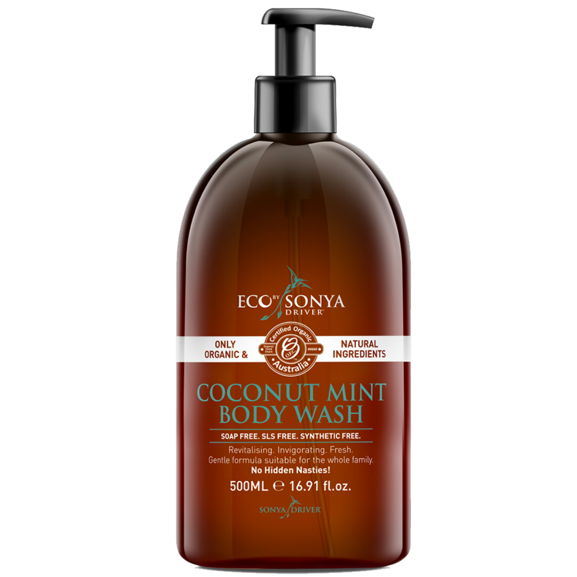 Image de Eco by Sonya Coconut & Mint Body Wash (500ml)