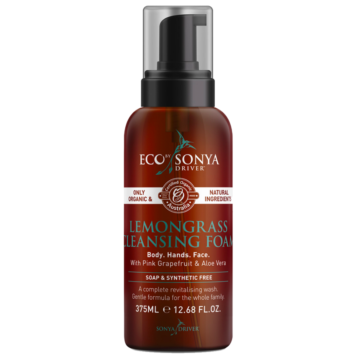 Image of Eco by Sonya Lemongrass Cleansing Foam (375ml)