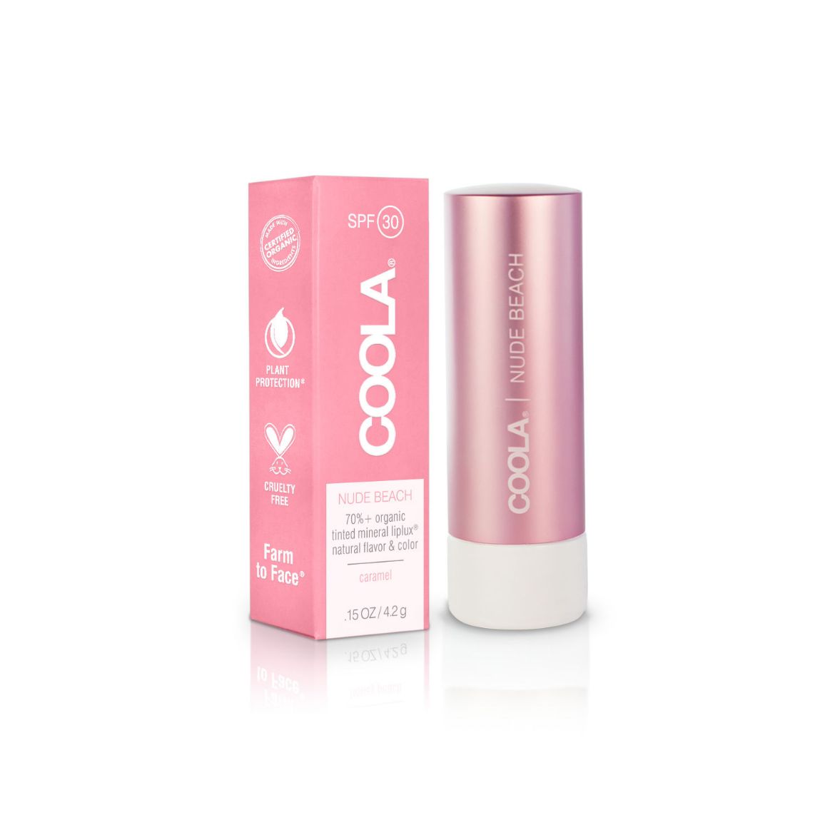 Image of Coola Mineral Liplux SPF 30 Nude Beach (4,2g)