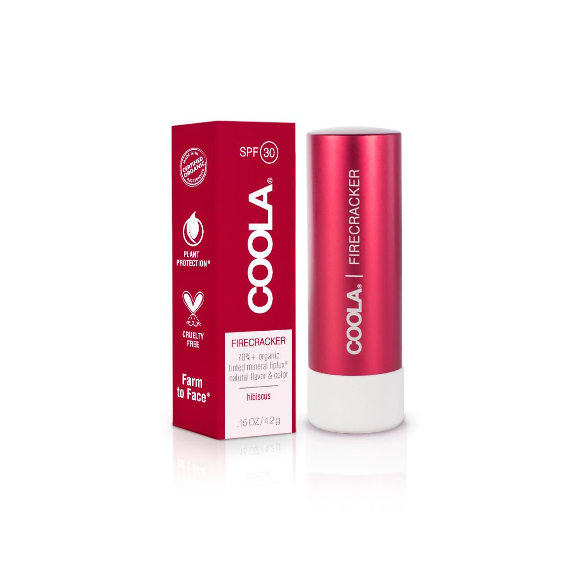 Image de Coola Mineral Liplux SPF 30 Firecracker (4,2g)