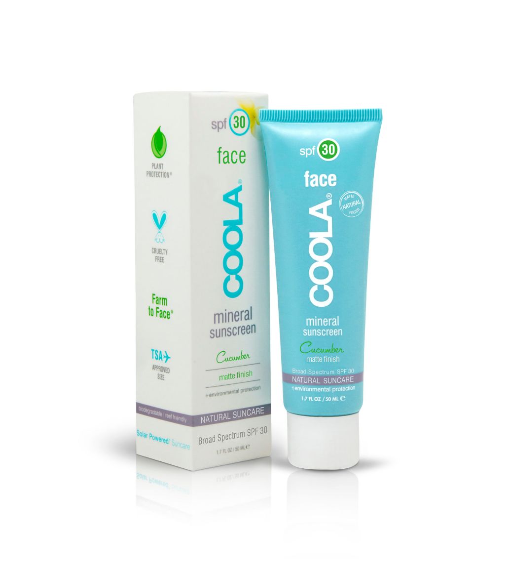 Image of Coola Mineral Face SPF 30 Matte Finish Cucumber (50ml)
