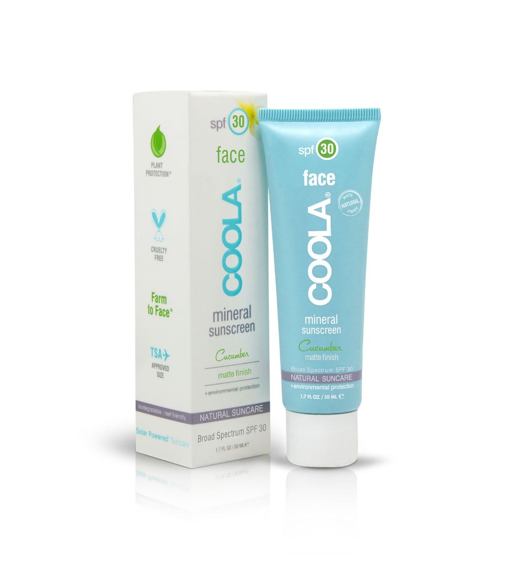 Image of Coola Mineral Face SPF 30 Matte Finish Cucumber (50ml)