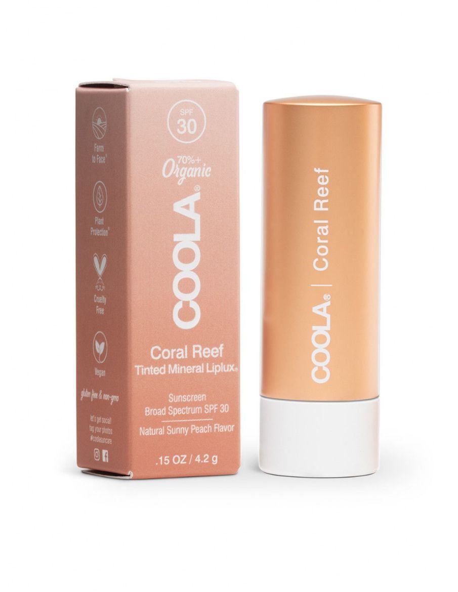 Image of Coola Tinted Mineral Liplux SPF 30 Coral Reef (4,2g)
