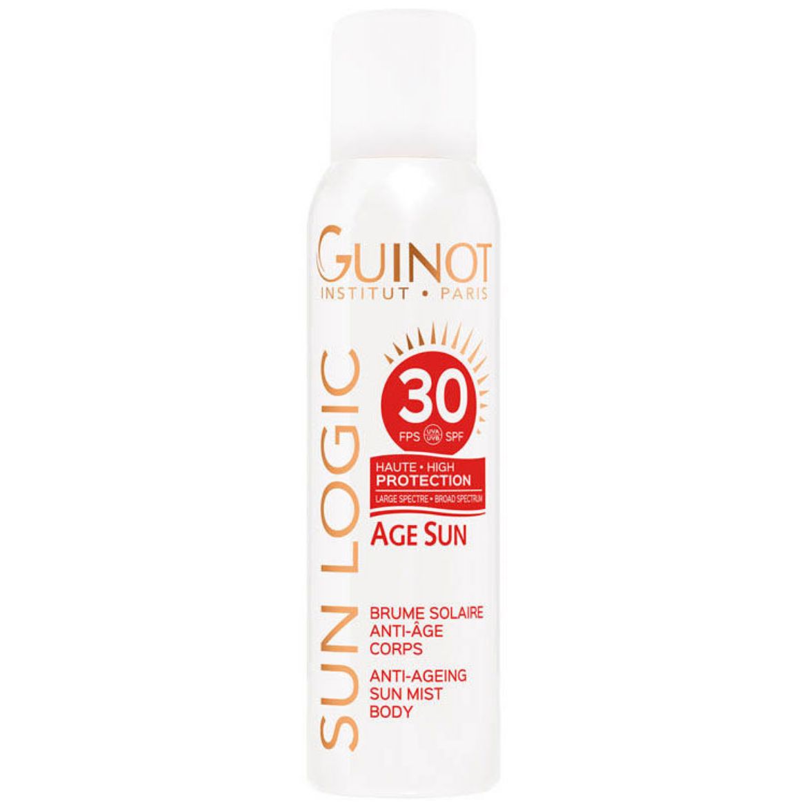 Image de Guinot Brume Solaire Anti-Âge SPF 30 (150ml)