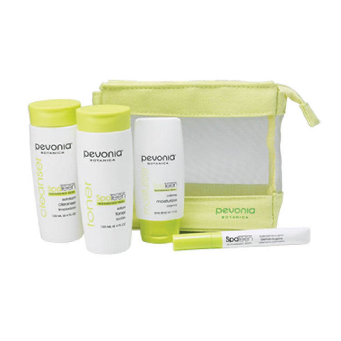 Image of Pevonia SpaTeen Blemished Skin Home Care Kit (120ml/120ml/50ml/10ml)