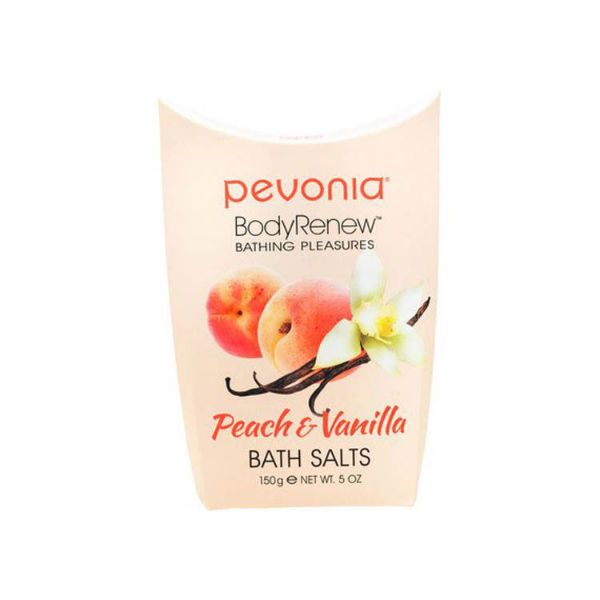 Pevonia BodyRenew Bath Salts Peach/Vanilla (150g) Immagine di Pevonia BodyRenew Bath Salts Peach/Vanilla (150g)
