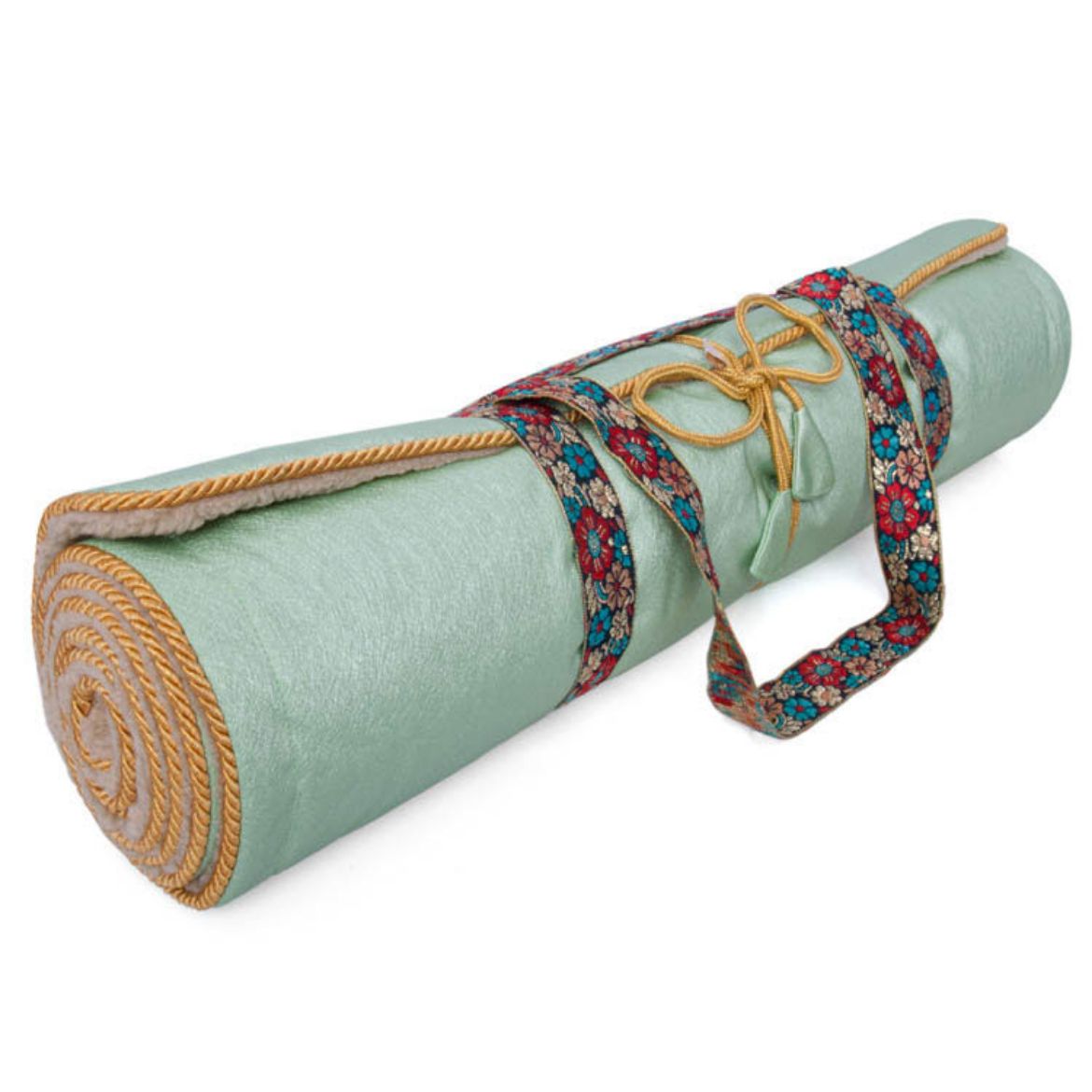 Image de Holistic Silk Yoga/Pilates Matte Jade