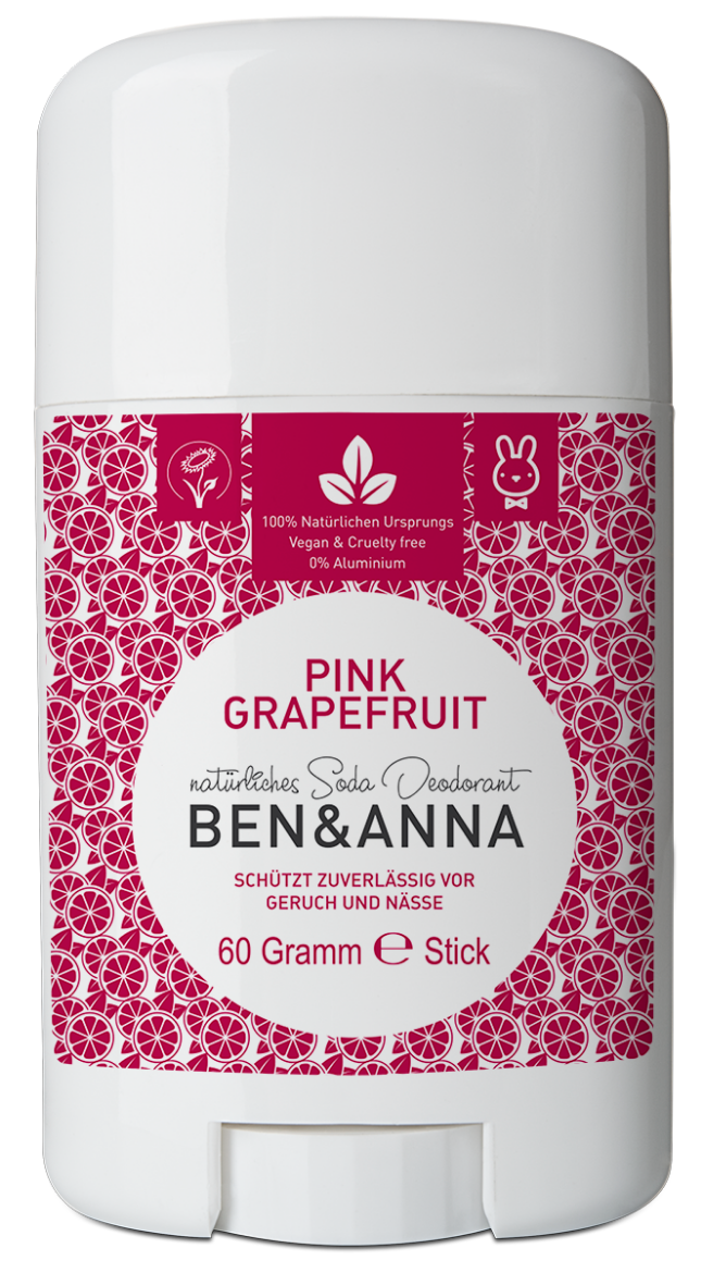 Image de Ben & Anna Pink Grapefruit - Stick (60g)