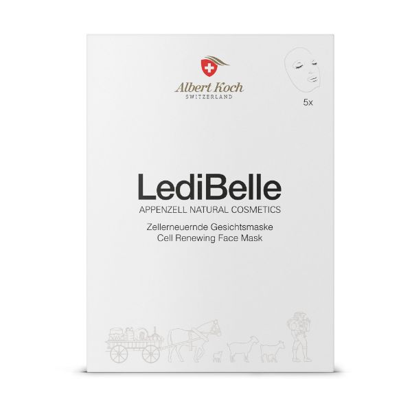LediBelle Zellerneuernde Gesichtsmaske (5 x 20ml) Image of LediBelle Zellerneuernde Gesichtsmaske (5 x 20ml)