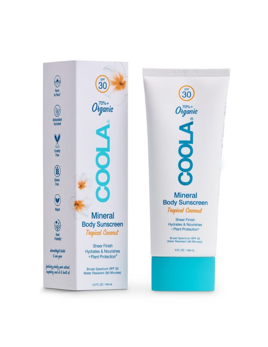 Image of Coola Mineral Body Sunscreen Tropical Coconut SPF 30 (148ml)