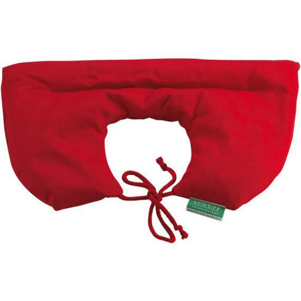 Image of SCHUPP Cherry pit pillow neck red