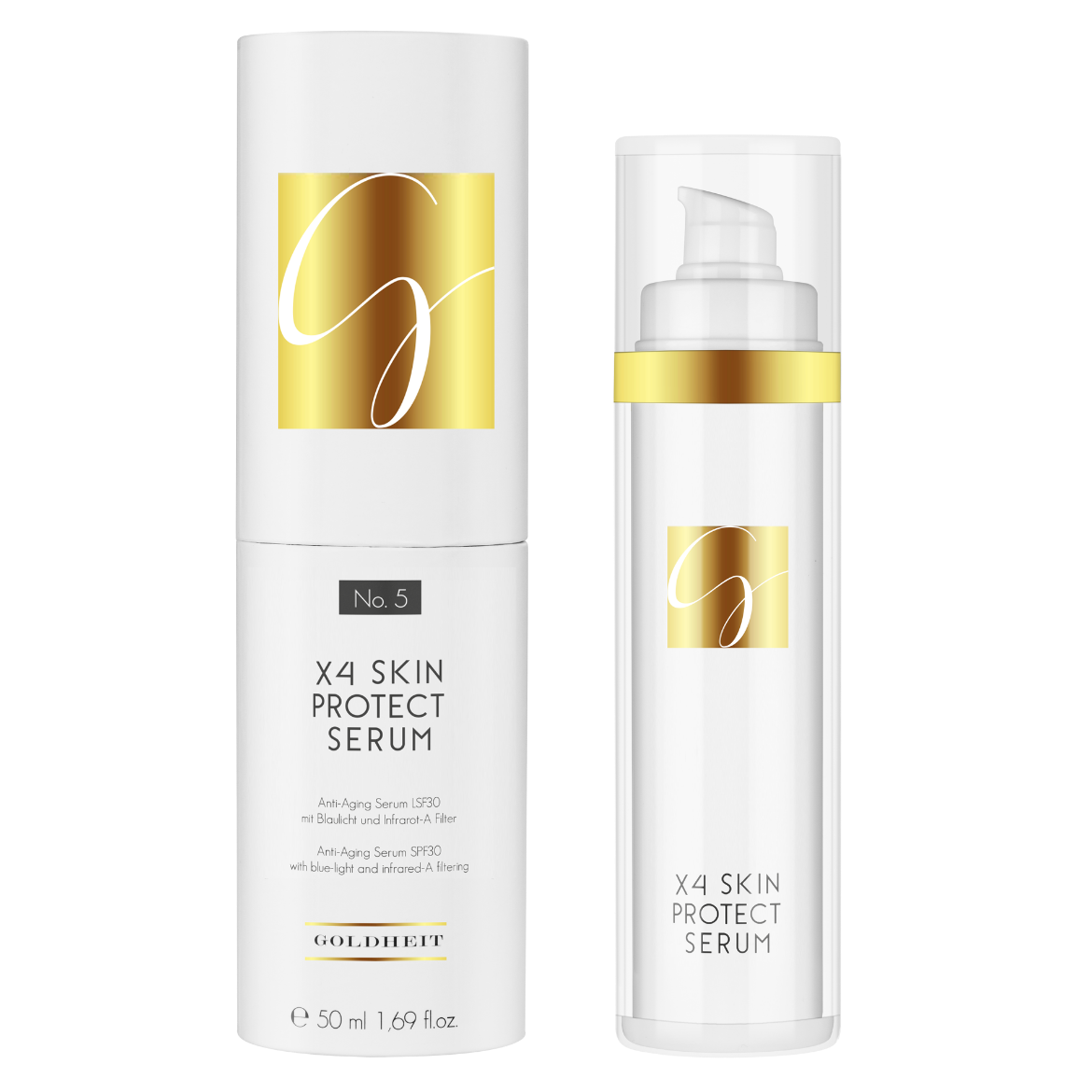 Immagine di Goldheit X4 Skin Protect Serum SPF30 (50ml)