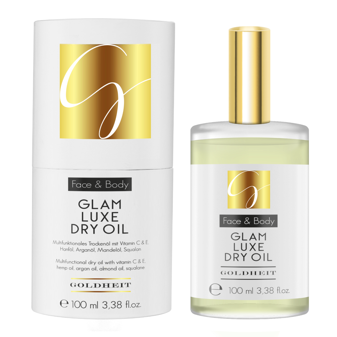 Image of Goldheit Glam Luxe Dry Oil (100ml)