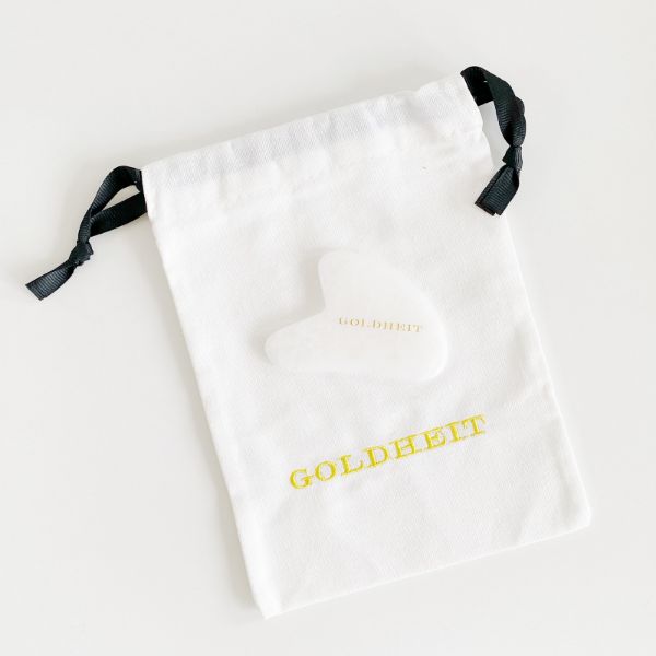 Goldheit Anti-Aging Gua Sha Stein (Face) Image of Goldheit Anti-Aging Gua Sha Stein (Face)