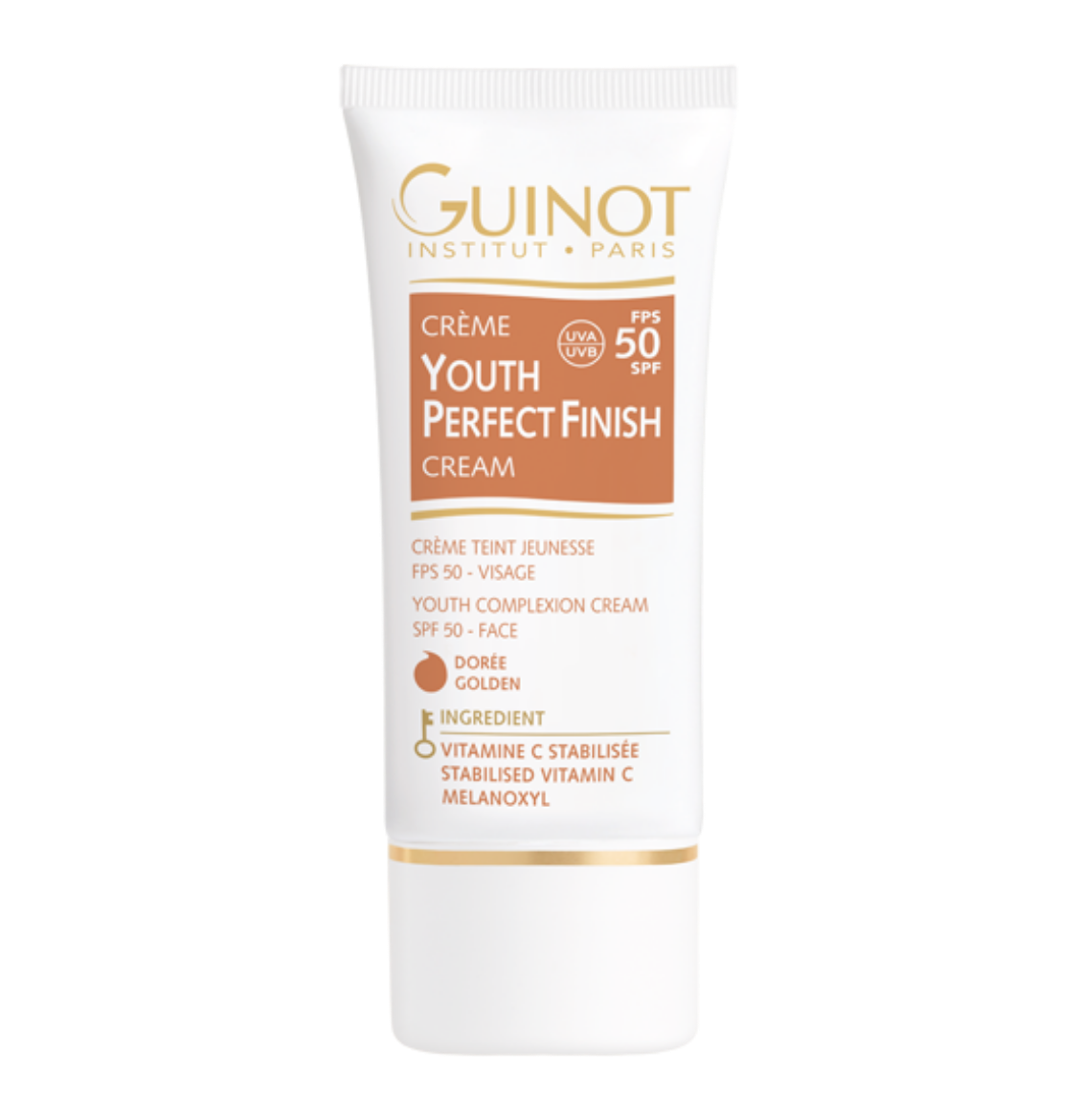 Image of Guinot Creme Youth Perfect Finish SPF 50 Dorée/Golden (30ml)