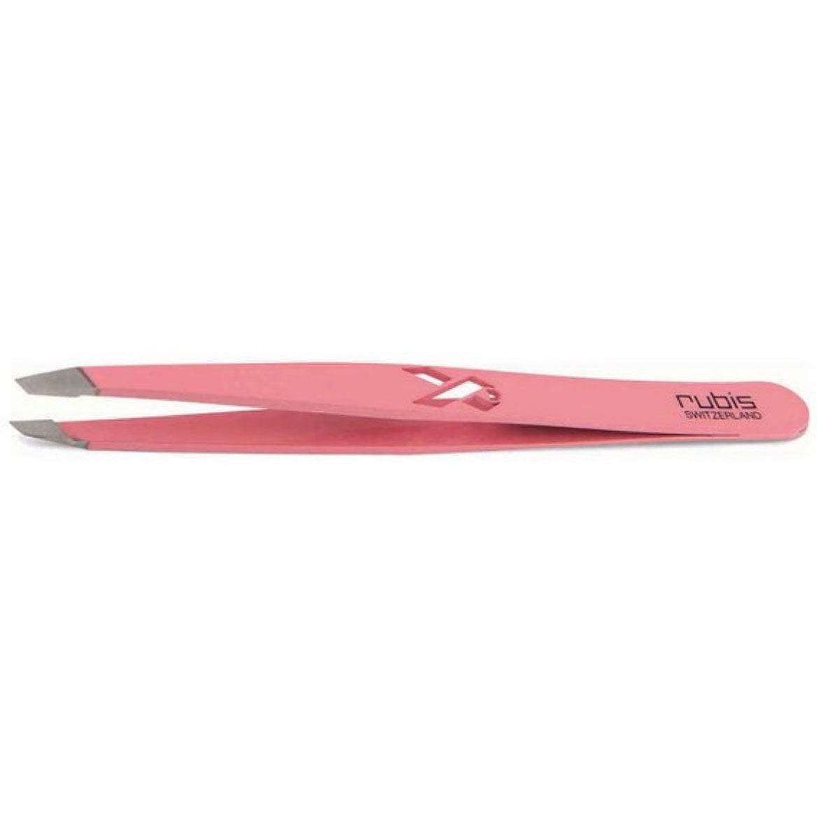 Image of Rubis Tweezers Classic Pink Ribbon pink