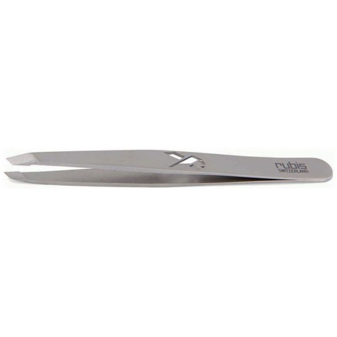 Image of Rubis Tweezers Classic Pink Ribbon polished