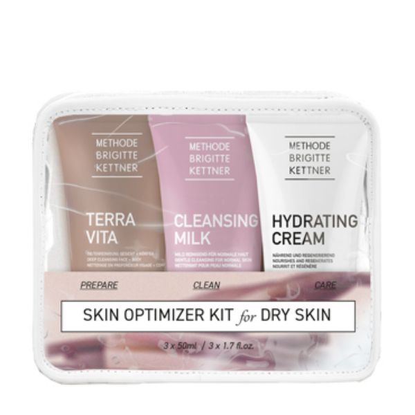 Methode Brigitte Kettner Dry Skin Travel Skin (3x50ml) Image of Methode Brigitte Kettner Dry Skin Travel Skin (3x50ml)