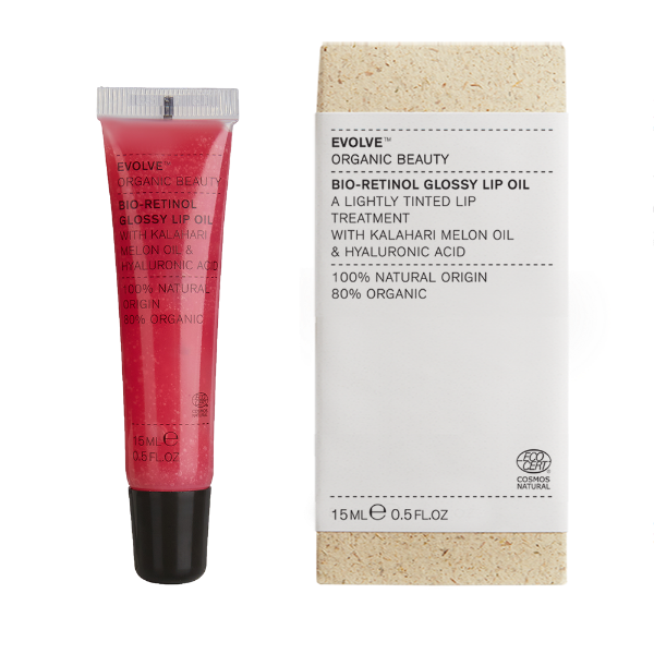 Evolve Bio-Retinol Glossy Lip Oil (15ml) Image de Evolve Bio-Retinol Glossy Lip Oil (15ml)