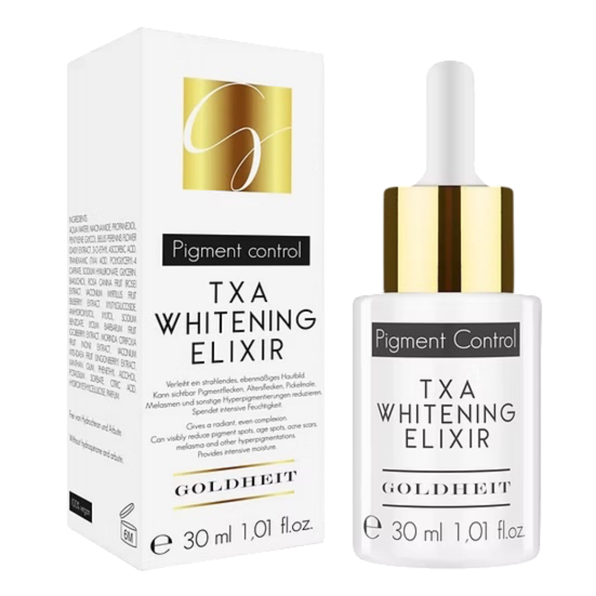 Image of Goldheit TXA Whitening Elixir Pigment Control (30ml)