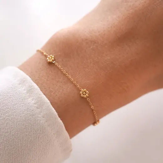 Bild von Victoire Collection Armband mit Blumenperlen