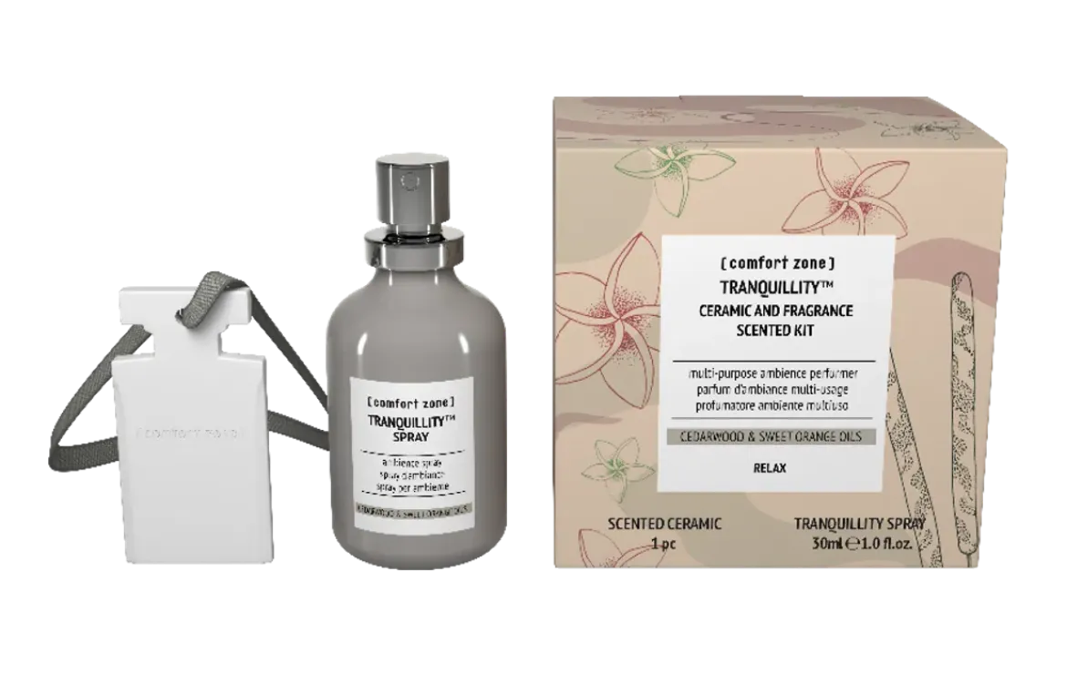 Image of Comfort Zone Tranquillity Ceramic & Fragrance Scented Kit (30ml)