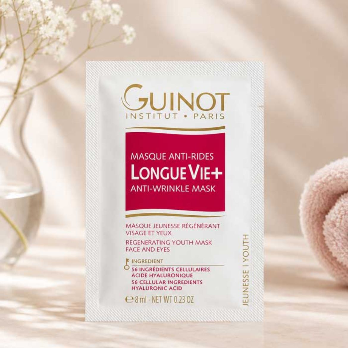 Image de Guinot Masque Anti-Rides Longue Vie+ (8ml)