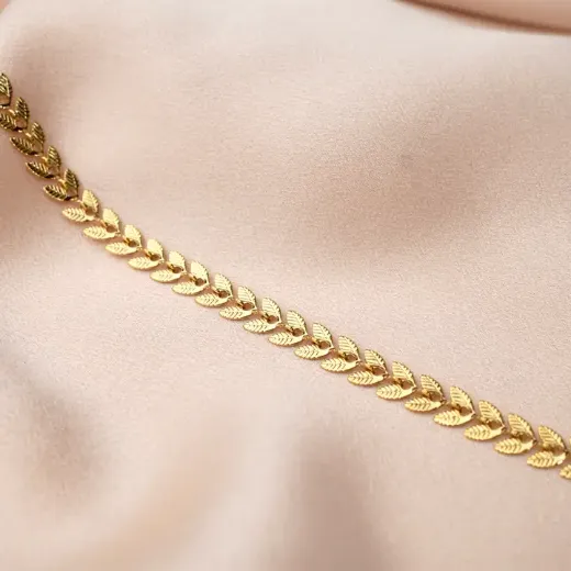 Immagine di Bracciale da donna Victoire Collection con eleganti foglie d’alloro