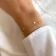 Immagine di Bracciale da donna Victoire Collection con sottili catene dorate